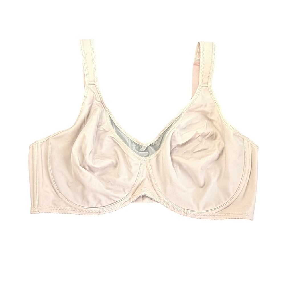 Shecurve Full Coverage Minimizer Bra 42E NudeBeige Sculpting Smoothing Underwire